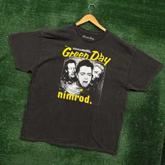 Green Day Nimrod Punk Rock Band T-Shirt Size Extra Large - Picture 3 of 5
